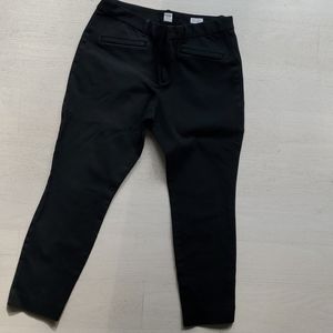 GAP Black Straight Leg Pants